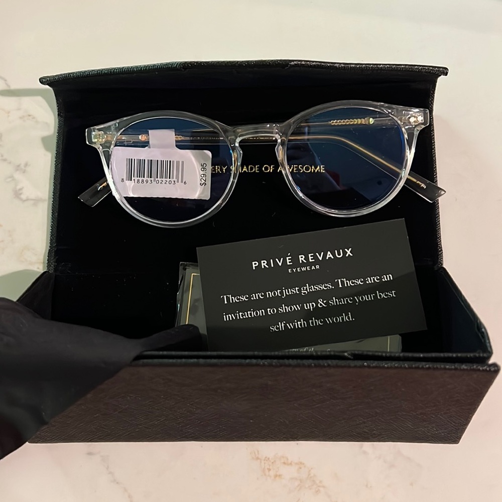 Privé Revaux blue light blocking glasses